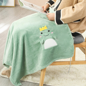 Serviette de bain pour animaux, couverture pour bébé, épaissie et plus chaude, cape enveloppante pour bébé, couverture douce et épaisse en fausse fourrure de vison, type agneau pour enfants - Product Image 5