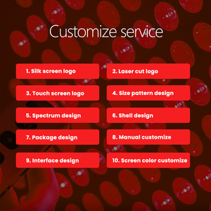 Ideatherapy chuyên nghiệp đầy đủ cơ thể LED liệu pháp ánh sáng đỏ Bảng điều khiển hồng ngoại PDT thông minh đứng OLED màn hình cảm ứng OEM - Product Image 6