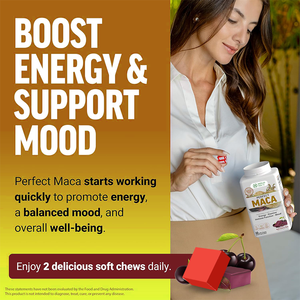 Gomitas de Maca Personalizadas Premium OEM/ODM con Fórmula Ultimate Maca Plus, Producción Directa para un <span class=keywords><strong>Bienestar</strong></span> Mejorado - Product Image 2