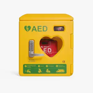 WAP P13 New Defibrillator Wall Mount Storage Outdoor Plastic AED Heating Cabinet fits All Brands