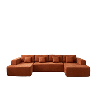 Ensemble de canapés modulaires et confortables en tissu polyester à compression sous vide Canapés Camas Meubles de salon Canapé modulaire Canapé moderne