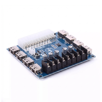 Carte adaptateur de distribution d'alimentation ATX 20/24 broches avec 8 ports USB 5V pour châssis d'ordinateur de bureau