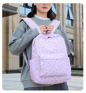 Wholesale Customized 3-in-1 Leisure Student <b>Backpack</b> Insulated Large Capacity Lunch Bag Lightweight and Cute <b>Backpack</b> - Product Image 6