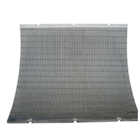 Saringan Kawat Baja Anti Karat Biaoyu 304/316L Model Wedge Wire Johnson dengan Inti Nilon, Slot 300 Mikron, Ukuran dan Panjang Dapat Disesuaikan