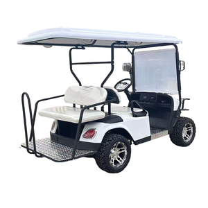 Carrito de Golf Eléctrico de 4 Plazas XM45004, Batería de 48V 5x100AH, Neumáticos Todoterreno de 12 Pulgadas, Transmisión Semiautomática, Distancia al Suelo de 200 mm, Modelo Superior - Product Image 5