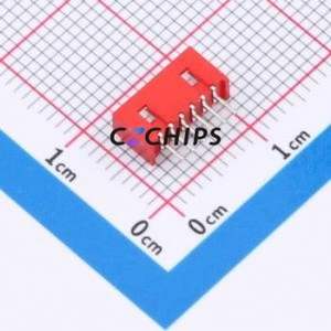 W1251110-6PR2123 Wire-to-Board Pin Header Through hole,P=1.25mm Connector 1x6P 1.25mm Through Hole PicoBlade (MX 1.25) - Product Image 2