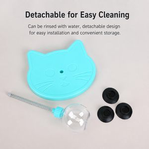 Jouet interactif distributeur de friandises pour chat et chien, distributeur de nourriture à alimentation lente, puzzle d'entraînement anti-ennui pour animaux de compagnie avec ventouse puissante - Product Image 2