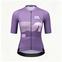 Combinaison de triathlon moderne pour femmes, impression numérique, motif lumineux, style oversize, maillot de cyclisme pour entraînement féminin, sublimation