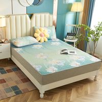 Surmatelas de couchage d'été en fibre de cellulose régénérée au latex naturel