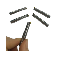 Fraise CNC en carbure monobloc diamantée, non standard, à une seule dent, queue ronde, ODM OEM pour le polissage de l'acrylique et de l'aluminium