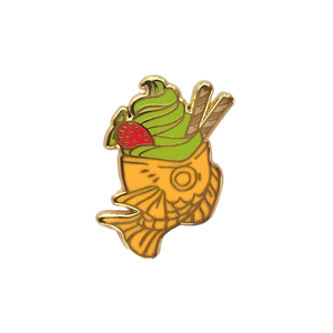 Atractivo encantador y dulce encantador juego de helado Taiyaki tienda de papelería personalizada lindos alfileres de esmalte Little Thing - Product Image 5