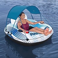 Flotteurs gonflables sur mesure épaissis et pliables pour parcs aquatiques, transats gonflables adaptés aux loisirs en piscine extérieure