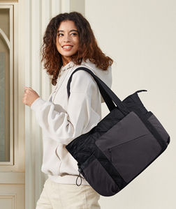 Multifunctional Shopping <b>Bag</b> Water Resistance Quilted Puffer Tote Handbag s - Product Image 4