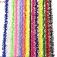 Plumes décoratives en polyester écologiques, entièrement faites à la main, pour bouquets de mariage, décorations de scène et fournitures DIY