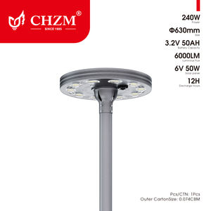 Лампы звездного света на солнечных батареях освещают ночь с космической энергией, солнечные уличные фонари, экологически чистое освещение, вдохновленное - Product Image 5