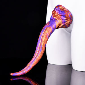 NNSX Gode anal langue süper uzun 35 cm dev enayi grand fiş anal G spot vajinal vaginal tor prostat seks oyuncakları adam kadın için - Product Image 5