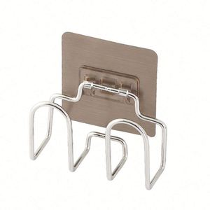 Wall Mounted Stainless Steel Sponge Racks Storage Holder Sink Caddy Kitchen Bathroom Living Room Wardrobe Accessories Tools - Product Image 1