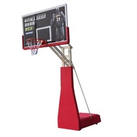 Panier de basket réglable en hauteur (1,4-3,05 m) – Support de basket facilement déplaçable pour adolescents et adultes – Équipement de terrain intérieur/extérieur