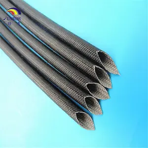 High Temperature Heat Resistant Fiberglass Braided Insulation Tube For Electric Wire