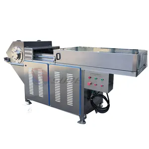 High Quality Full Automatic Frozen Meat Chunk Cutting Flaker Frozen Meat Slicer Crusher For Frozen Meat