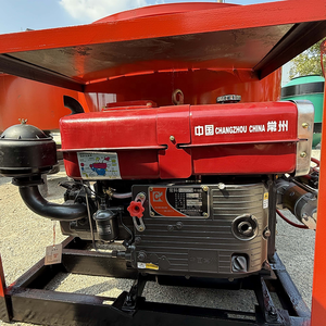 Maßgefertigter Diesel-Elektro-Multifunktionsmischer, Fahrbarer Flachkopf-Betonmischer, Baustellen-Vertikalmischer für Zement - Product Image 4