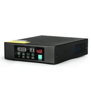 SKE UPS制造商迷你POE 60W UPS DC 9V 12v千兆POE 24V 48V 16000mAh LiFePO4电池迷你UPS