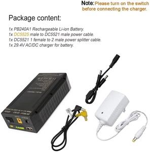 סוללת ליתיום נטענת 18650 24v/12v/5v 18650 l-ion נייד 24 וולט סוללות - Product Image 6