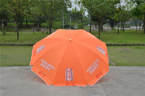 Sombrilla decorativa para exteriores, parasol naranja personalizado de gran tamaño, para <span class=keywords><strong>Patio</strong></span> comercial, 52 pulgadas, 2,6 m, entrega rápida - Product Image 5