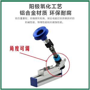 ข้อต่อปรับมุมได้ CRG ข้อต่อแบบเคลื่อนย้ายได้ ข้อต่อสี่เหลี่ยมอเนกประสงค์ SMBE3 อุปกรณ์เสริมจิ๊กหุ่นยนต์ - Product Image 2