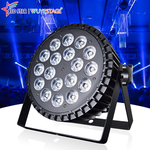 OEM tùy biến 18-Piece 200W nhôm sân khấu DJ <span class=keywords><strong>LED</strong></span> mệnh ánh sáng DMX512 điều khiển RGBW & rgbwauv tùy chọn màu sắc - Product Image 2