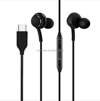 Auriculares con cable Calidad de sonido HIFI para Samsung Galaxy S20 NOTE 10 Auriculares manos libres Conector TIPO C Auriculares
