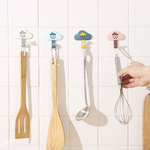 Ganchos Adhesivos Time Machine Cloud, Paquete de 4, Removibles, para Montar en la Pared, para Baño, Cocina, Perchas para Abrigos, Diseño Moderno - Product Image 2