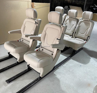 Siège Pliant Coulissant en Cuir LXRV pour Mercedes-Benz Classe V Vito Sprinter Camping-Car Autocar Bus RV – Luxe Étanche