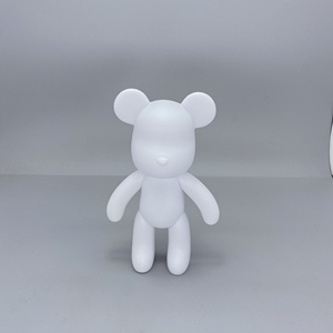 Kit de figurines ours et chats mignons en vinyle céramique non peint pour l'art et l'artisanat, pour le <span class=keywords><strong>dessin</strong></span> DIY, la peinture par coulée et comme <span class=keywords><strong>tirelire</strong></span> - Product Image 5