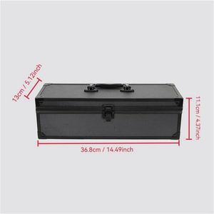 Boîte de rangement pour cartes de sport HGA & CSG (baseball, basketball) en aluminium FX avec fermeture à clip, haute qualité - Product Image 5