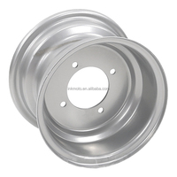 Roues en fer à trois trous et à quatre trous pour pneus de 7 pouces, pièces de jantes de quad ATV 16x8-7