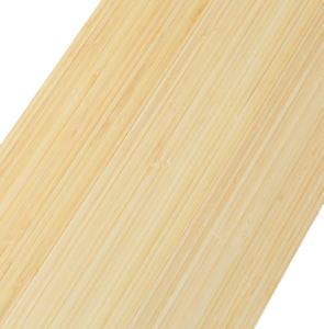 Parquet en bambou massif naturel UVL, lisse, à fibres verticales et horizontales, pose collée, salon, garantie 5 ans - Product Image 1