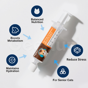 Pâte nutritionnelle <span class=keywords><strong>pour</strong></span> animaux de compagnie seniors OEM ODM avec vitamines et huile de poisson, stimule le métabolisme, réduit le stress, supplément énergétique <span class=keywords><strong>pour</strong></span> chats - Product Image 2