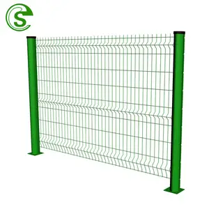 Wholesale High Quality 3d Fence Panel Powder Coated Decorative Welded Wire For Garden Fencing