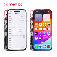 Écran LCD complet Yiifix pour iPhone 15 Plus, écrans tactiles Incell pour téléphones mobiles, remplacement de numériseur pour X, 11, 12, 13, 14, 16 Pro Max