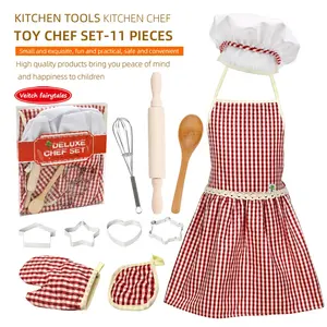 维奇童话工厂定制儿童真炊具烘焙工具包厨房玩具套装礼品3岁以上女孩男孩