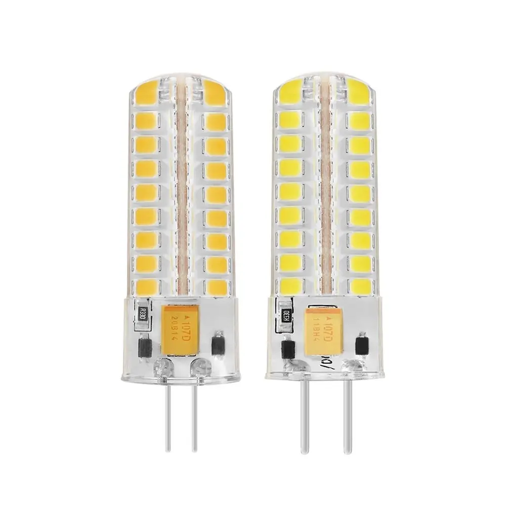 मिनी GY6.35 G4 LED कॉर्न बल्ब SMD2835 छोटा LED बल्ब AC/DC12V डिमेबल ऊर्जा-बचत 7W लाइट बल्ब होम होटल ऑफिस उपयोग के लिए