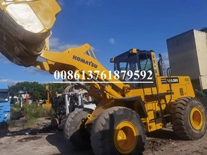 Komatsu รถตัก wa380-3แบบมือสองเครื่องยนต์ดีเซลมือสอง5T รถตักดินมือสอง - Product Image 2