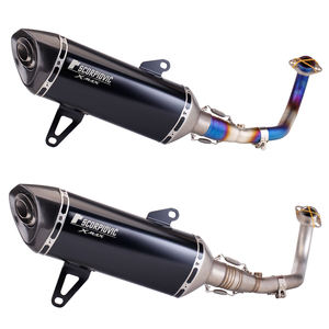 Tubo de <span class=keywords><strong>Escape</strong></span> de Acero Inoxidable <span class=keywords><strong>para</strong></span> Motocicleta XMAX300 250 <span class=keywords><strong>XMAX</strong></span> <span class=keywords><strong>300</strong></span> X MAX250, Silenciador Deslizante y Tubo Frontal - Product Image 1