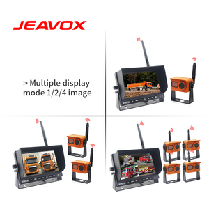 1080p DVR 2.4ghz वायरलेस ट्रक कैमरा रिवर्स प्रणाली अंधा क्षेत्र निगरानी 1/2/4CH बैकअप कैमरा वैकल्पिक वापस दृष्टि पार्किंग - Product Image 2