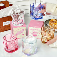 Verres torsadés en verre de haute qualité, design original, coffret cadeau, idéal pour les cadeaux de mariage pour les demoiselles d'honneur