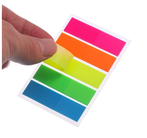 Văn phòng tiện lợi dán đơn giản giấy trắng ghi chú đường Ngang N lần dán giấy kraft thú cưng dính - Product Image 5