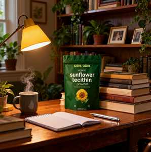 ผงเลซิตินจากดอกทานตะวันที่อุดมไปด้วยสาร <span class=keywords><strong>phosphatidyl</strong></span> โคลีนและโปรตีนทำไลโปโซมอลวิตามินซีเลซิตินเสริม - Product Image 4