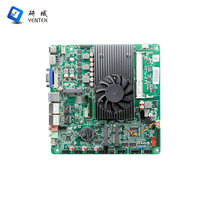 Placa Base Industrial Integrada Mini ITX con 2 LAN, 2 COM, Intel I5 3210M Dual Core, DDR3, 2 HD, VGA, LVDS, 4K, POS, AMT, para Kiosco