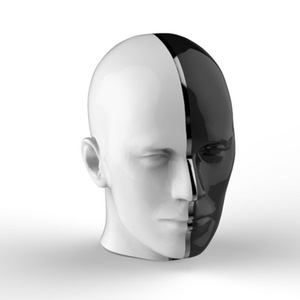 Tête de Mannequin en Résine pour Homme Adulte, Présentoir de Vêtements avec Tête en Fibre de Verre - Product Image 3